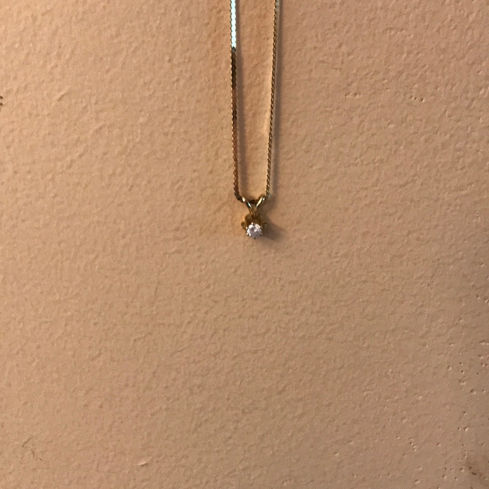 14K Diamond Necklace